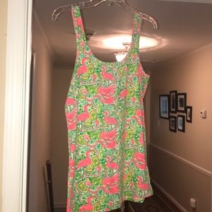 Lily Pulitzer flamingo tank top